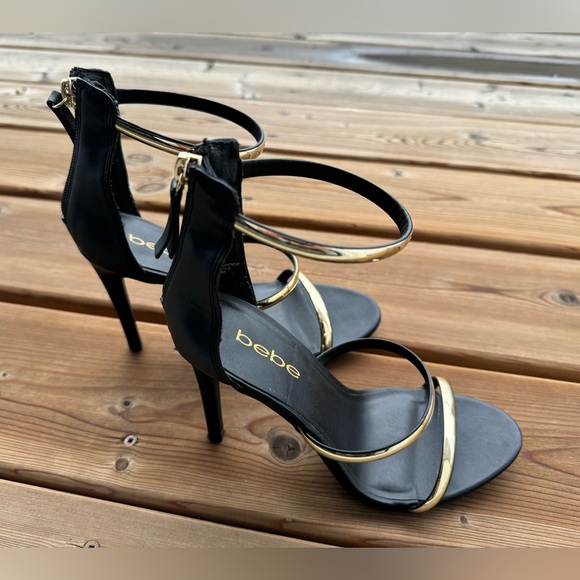BEBE | Berdine Ankle-Strap Dress Sandals 6.5 - Picture 6 of 12